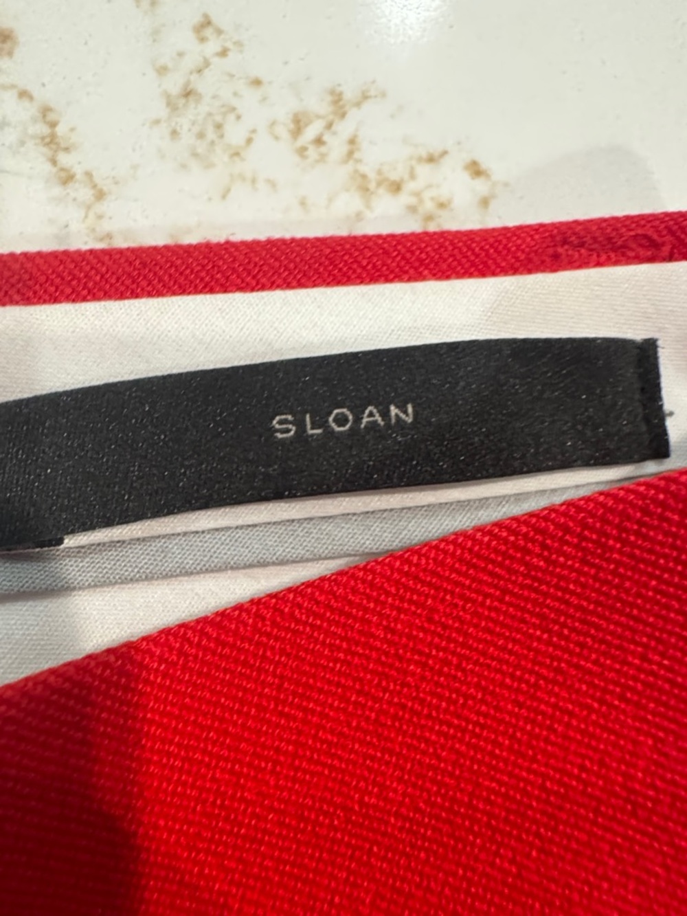 Banana Republic Red “Sloan” Women's Pants - Picture 4 of 5